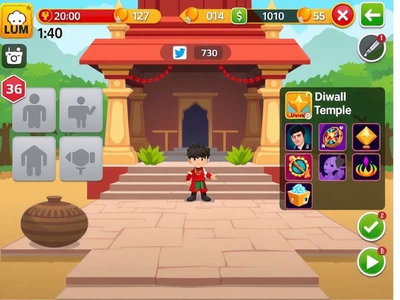Holy City Hero Diwali special event screenshot